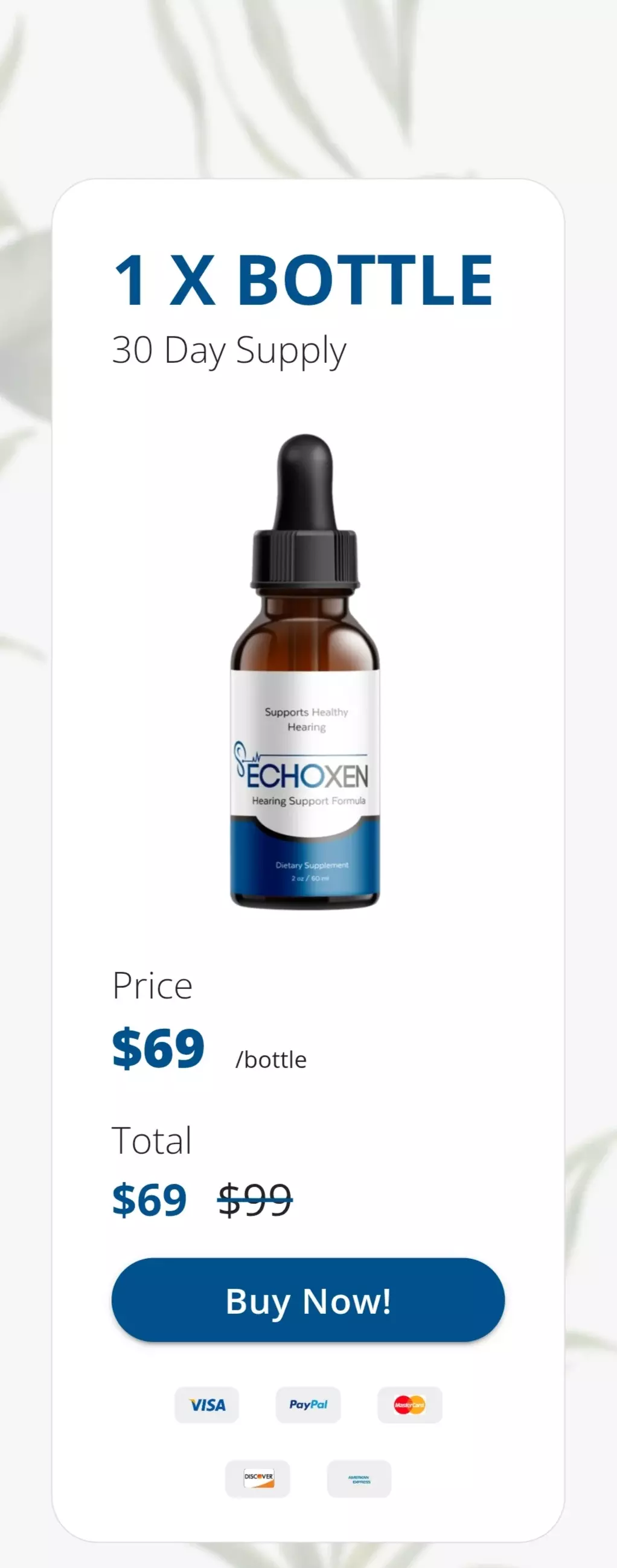 EchoXen™ 1 bottle pricing